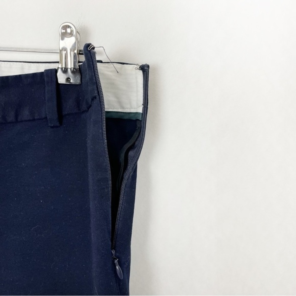 Aritzia Babaton Slim Navy Cropped Pants Size 6 - Picture 6 of 11